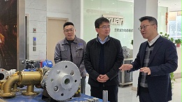 郎溪县领导一行考察调研腾旋科技无锡总部